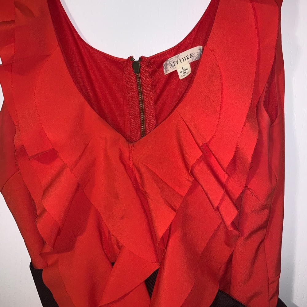 Red/Orange dress